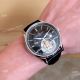 Fake Jaeger LeCoultre Master Tourbillon Moonphase Watch Black Leather Band (8)_th.jpg